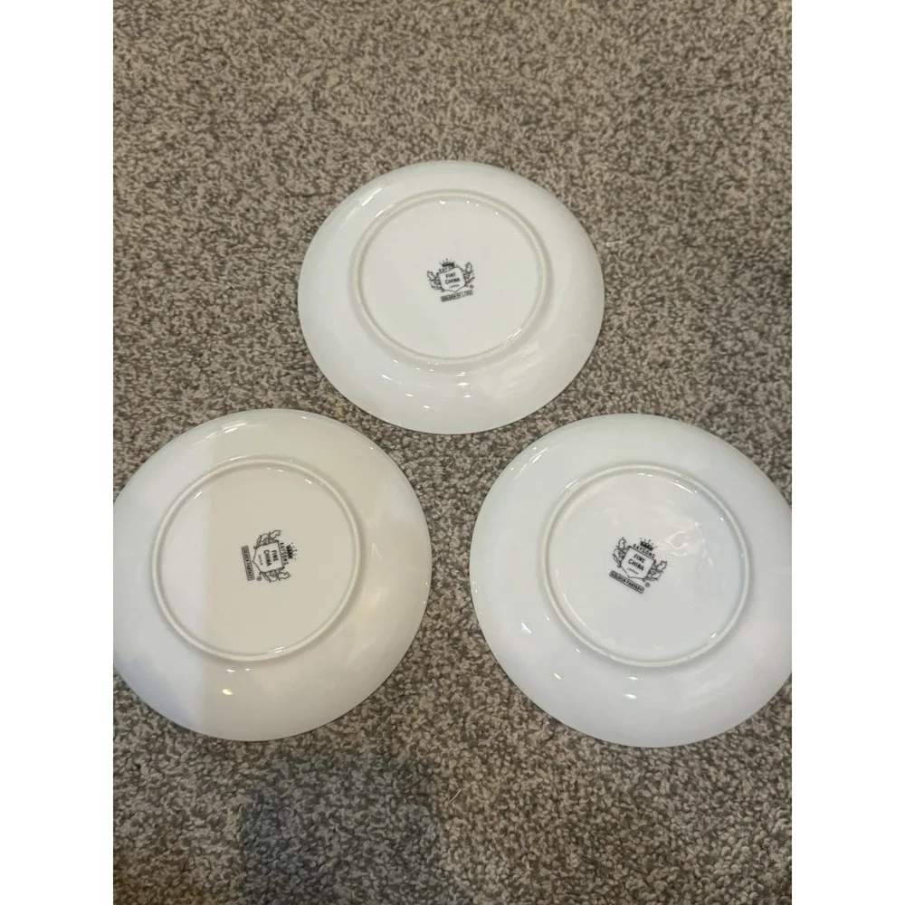 Dessert Plates Kaysons Fine China Japan Made Golden‎ Fantasy 6 1/4 